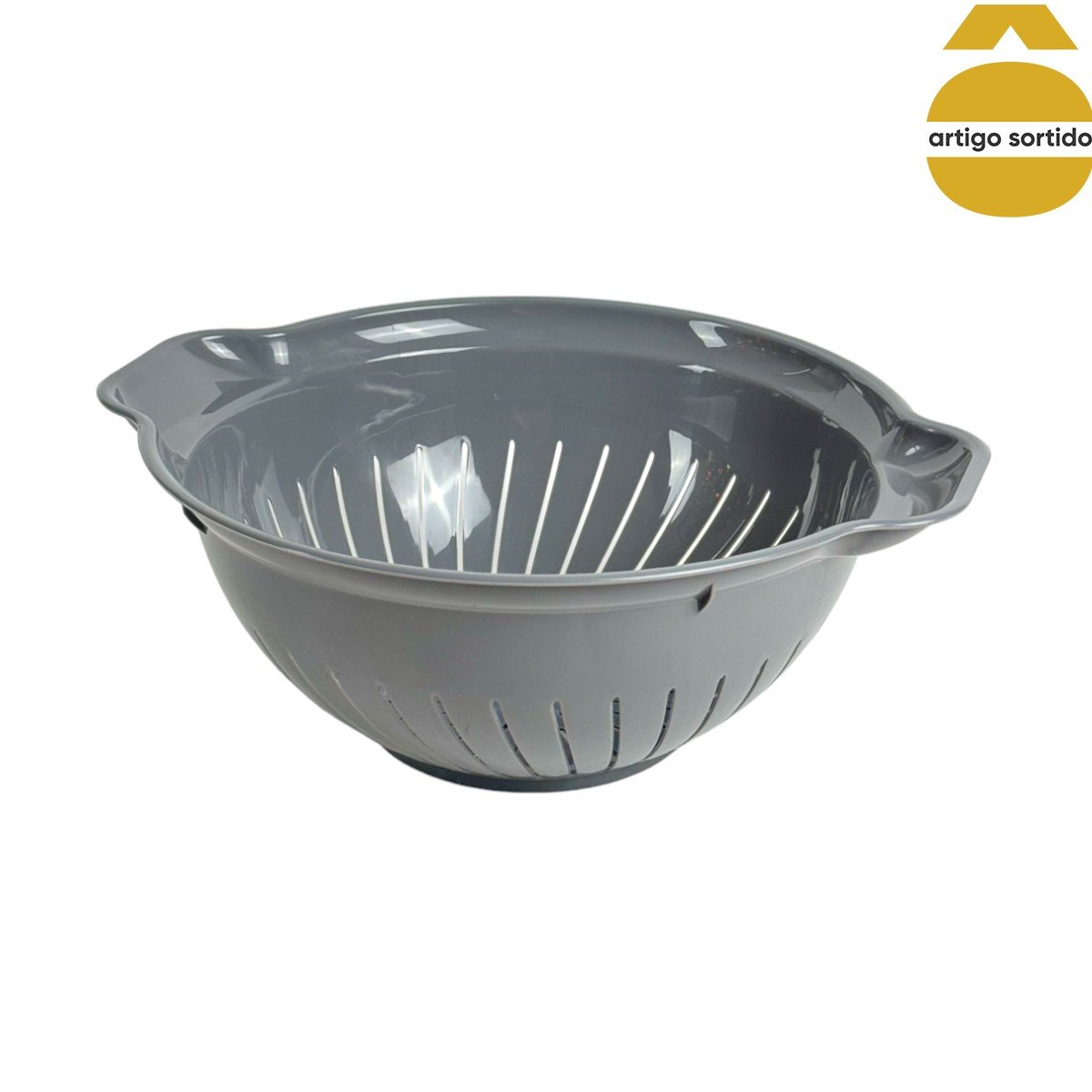 Escorredor de legumes sem cabo