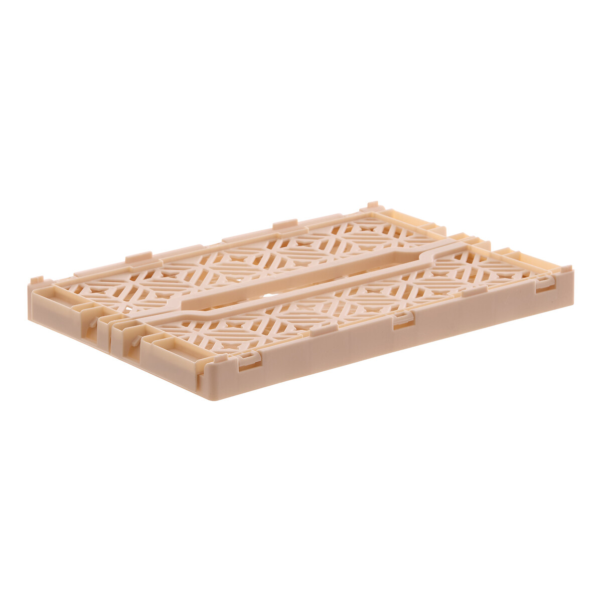 Caixa dobr&aacute;vel ARRY bege 30x20cm