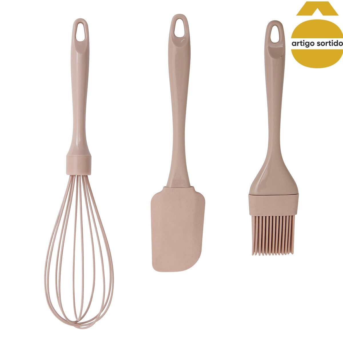 Conjunto de 3 utens&iacute;lios para pastelaria