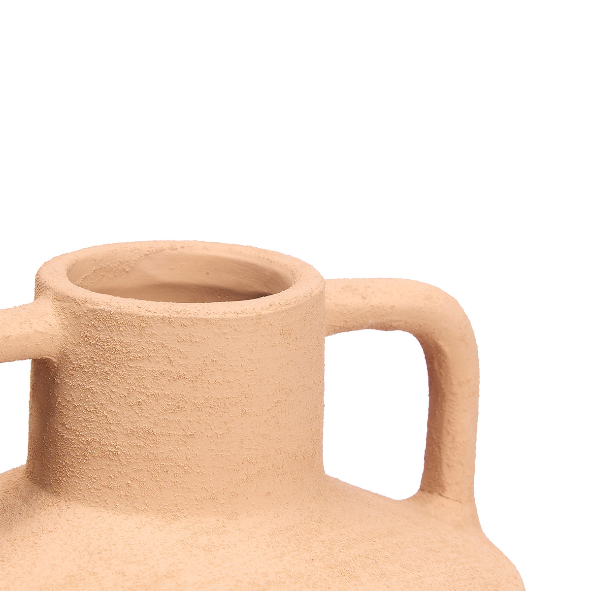 Jarra castanho em cerâmica 17,5cm