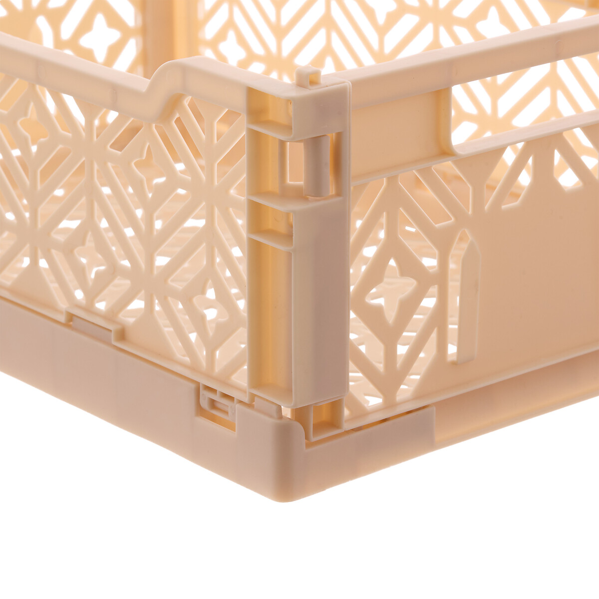 Caixa dobr&aacute;vel ARRY bege 30x20cm