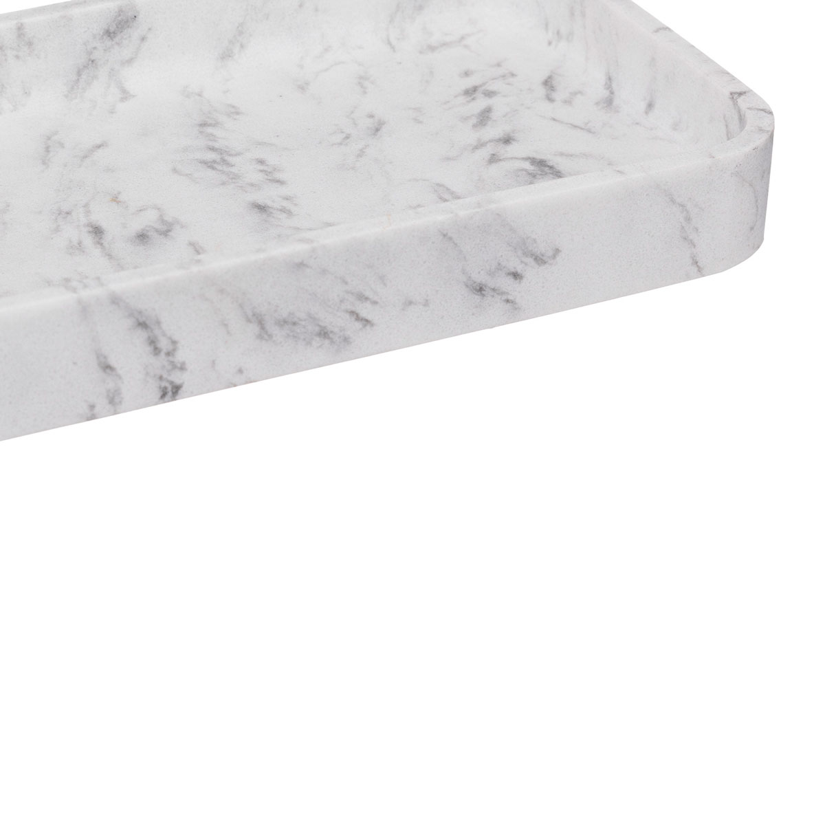 Tabuleiro wc LEA branco efeito mármore