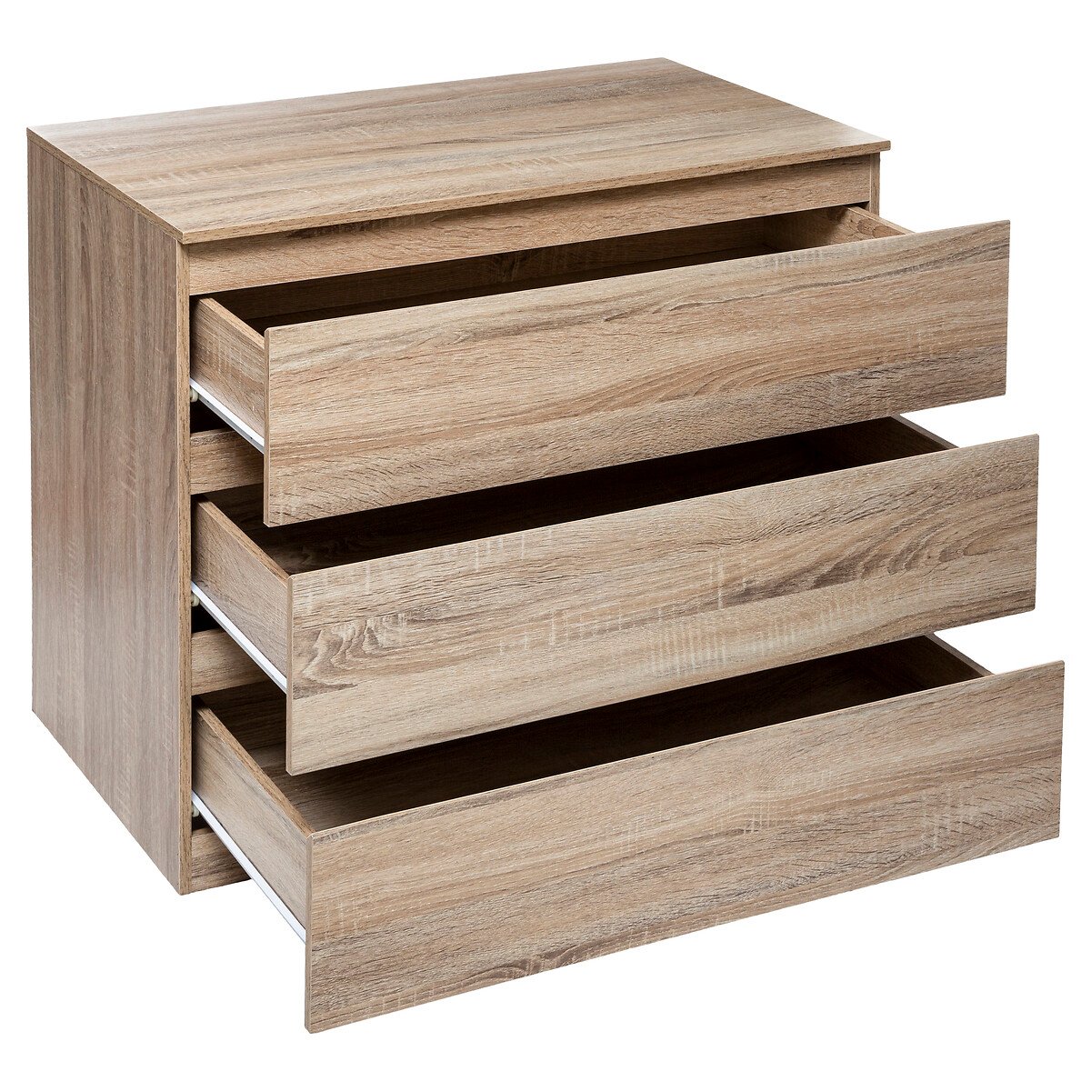 Móvel de arrumação DOLO bege com 3 gavetas,  Móvel de arrumação DOLO bege com 3 gavetas