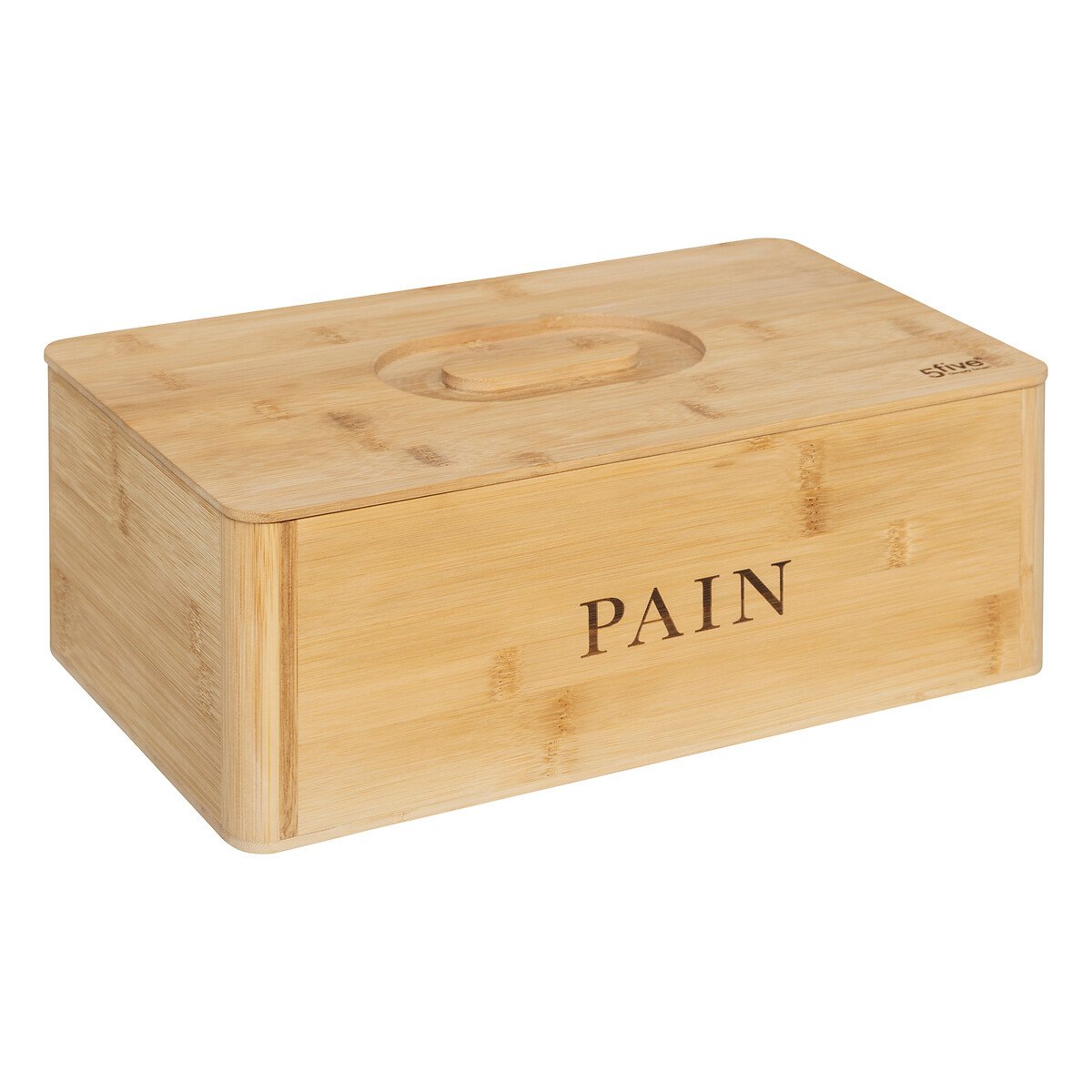 Caixa para pão em bambu 20,2x12,7x33,2cm,  Caixa para pão em bambu 20,2x12,7x33,2cm