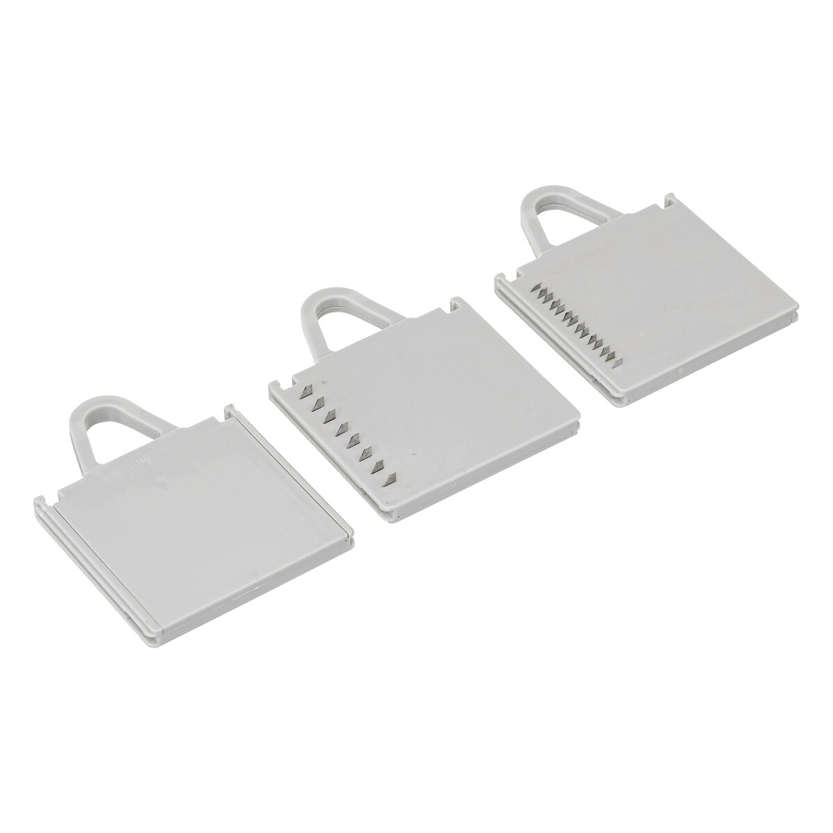 Mandolina multicorte cinza