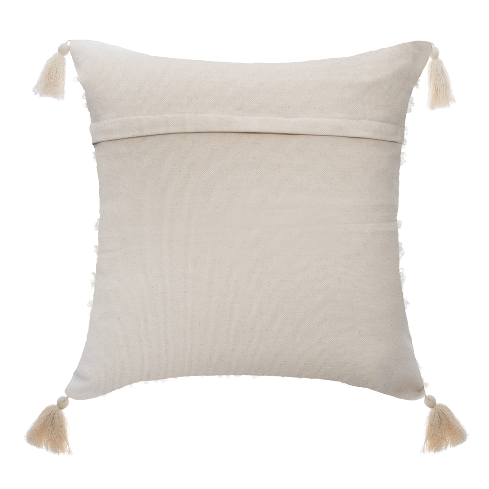 Almofada SHINE com pompons 59x59cm