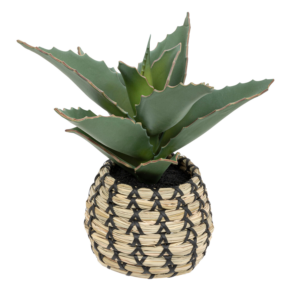 Cato artificial com vaso palhinha PIO 26cm