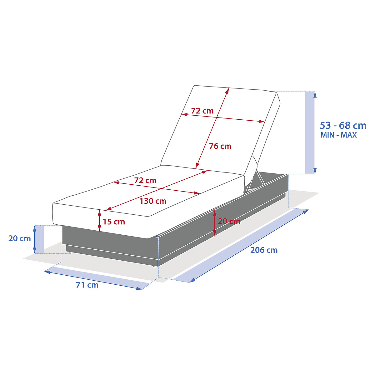 Espregui&ccedil;adeira ALLURE branco