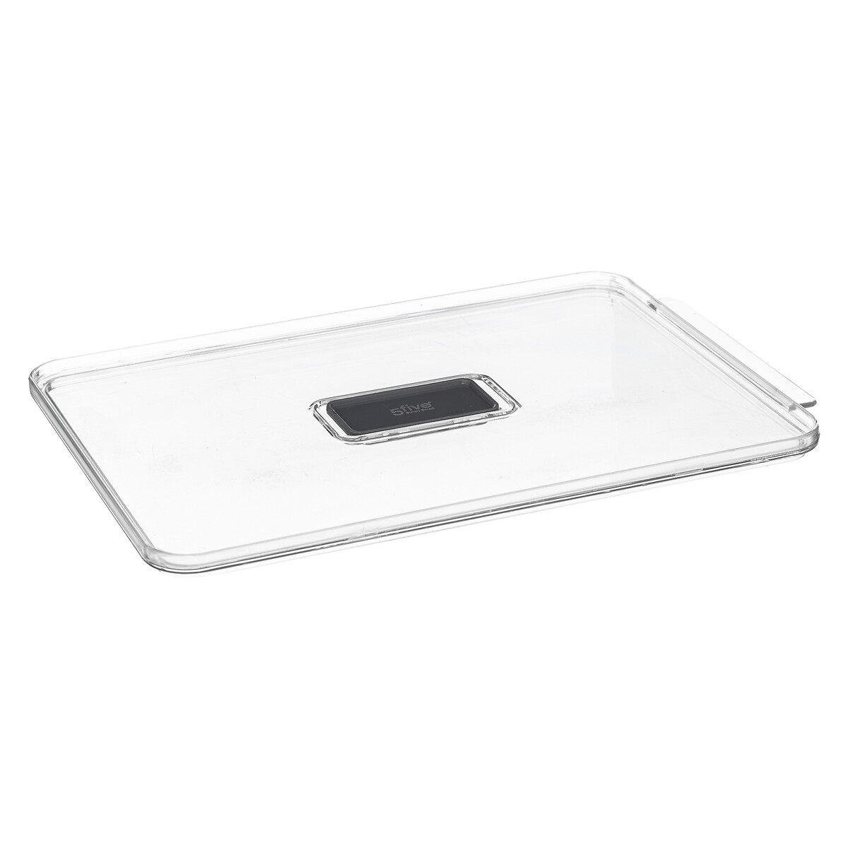 Caixa de arruma&ccedil;&atilde;o empilh&aacute;vel para frigor&iacute;fico 22x32cm