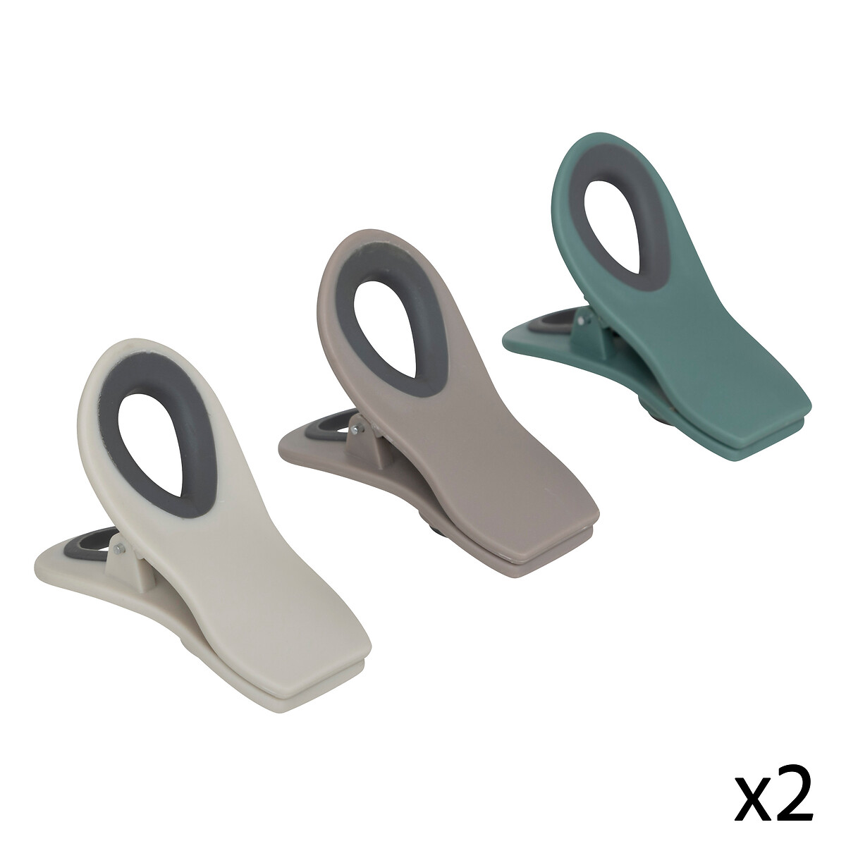 Conjunto de 6 molas herm&eacute;ticas para sacos