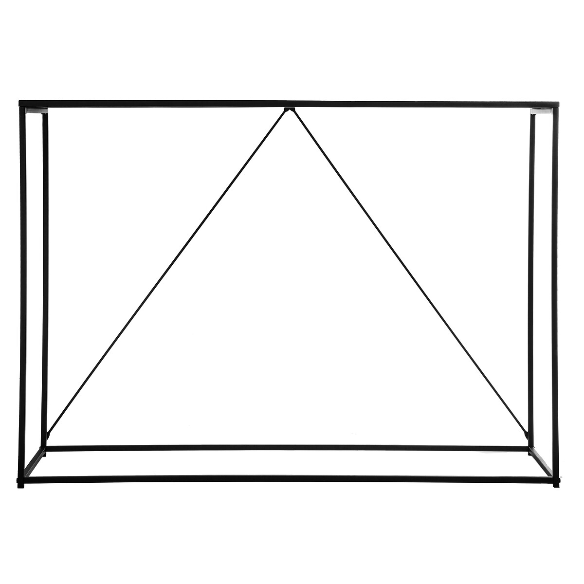 Consola GOTA preta em metal