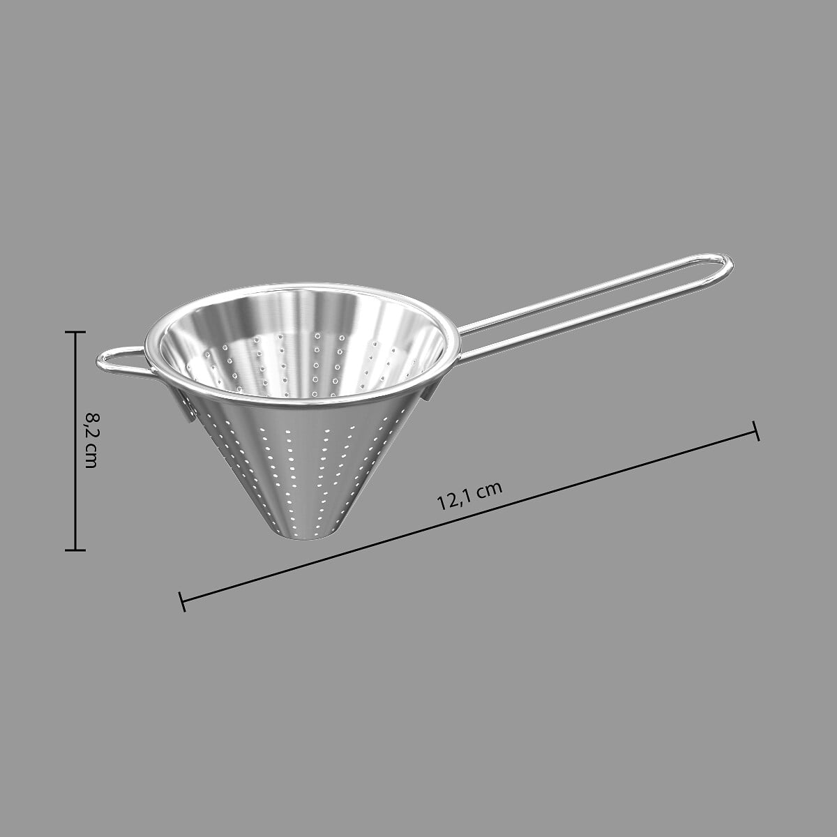 Coador em inox 16cm