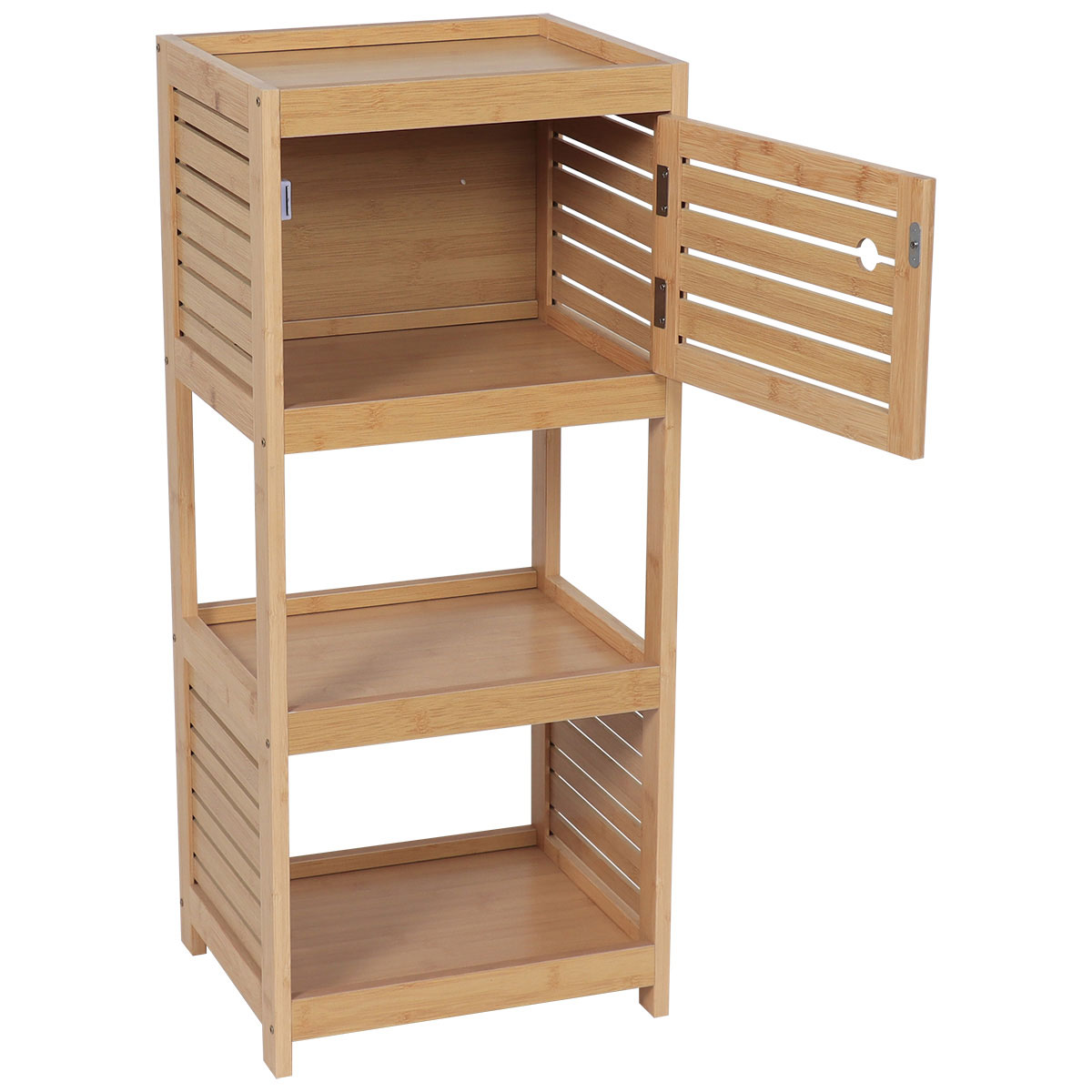 M&oacute;vel baixo wc TRNIDAD em mdf e bambu