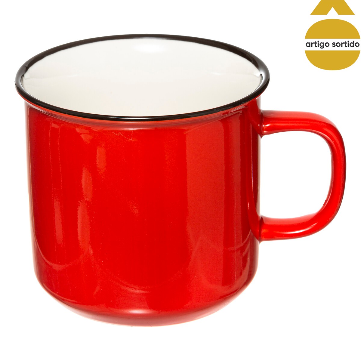 Caneca de cer&acirc;mica HAPPY pop 42cl
