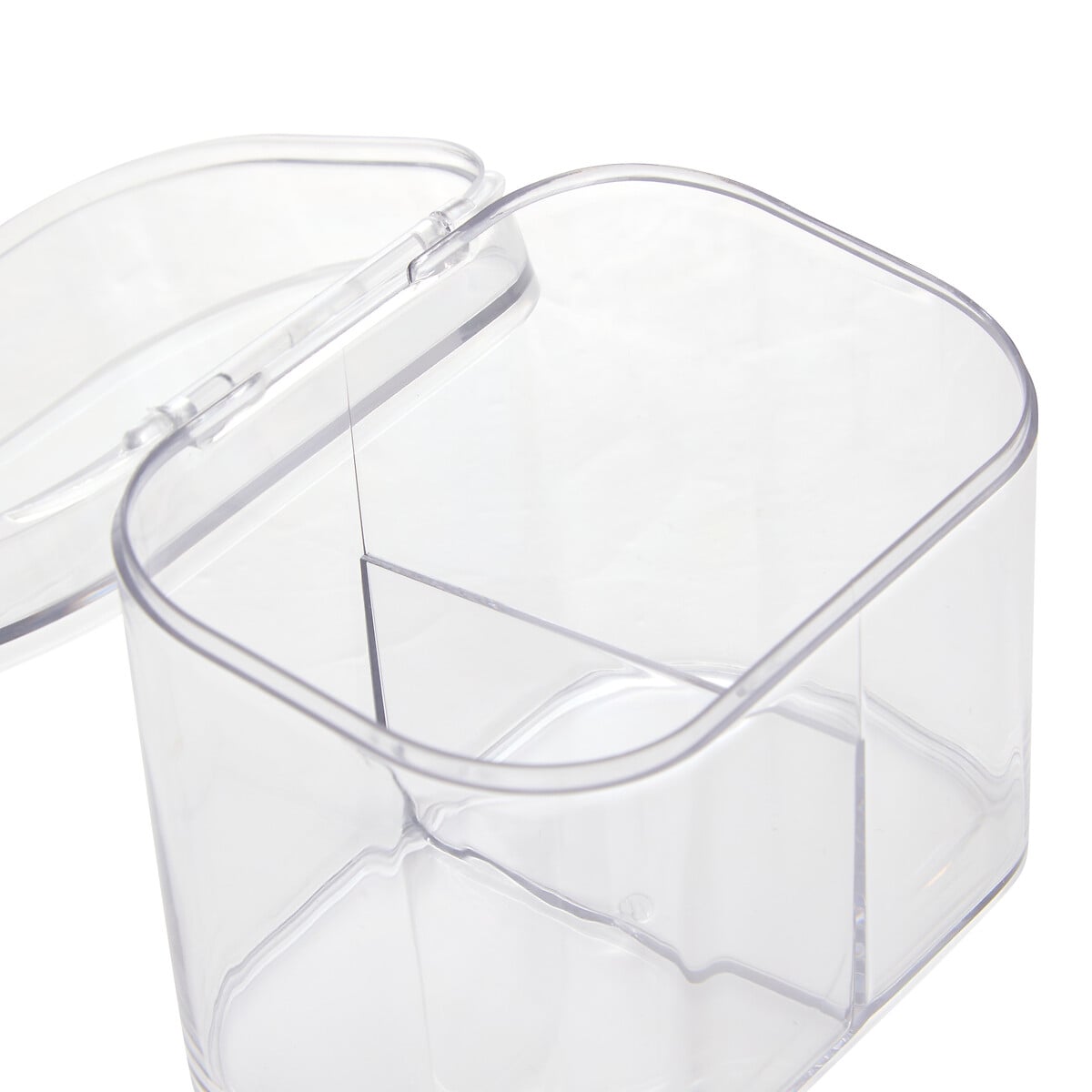 Organizador com 4 compartimentos transparente
