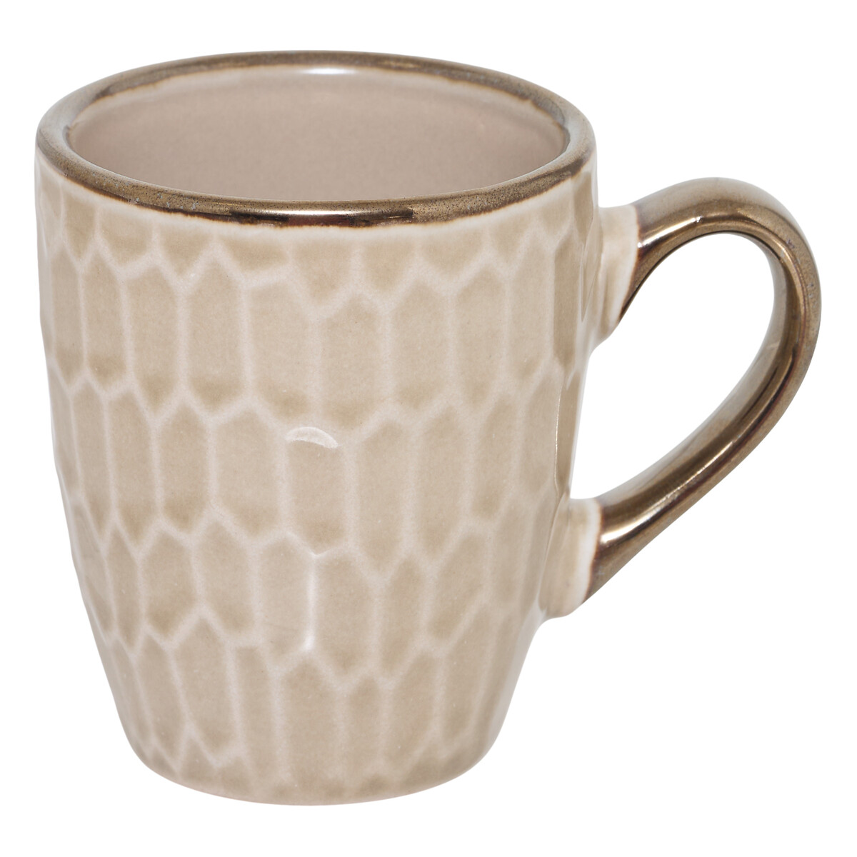 Conjunto de 2 ch&aacute;venas de caf&eacute; ELLA bege 9cl