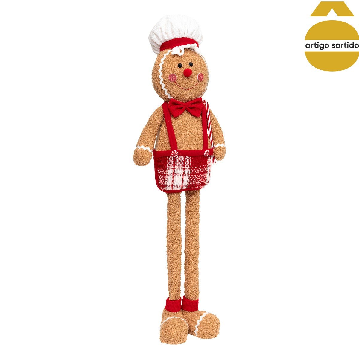 Figura bolacha de gengibre extensível 89cm