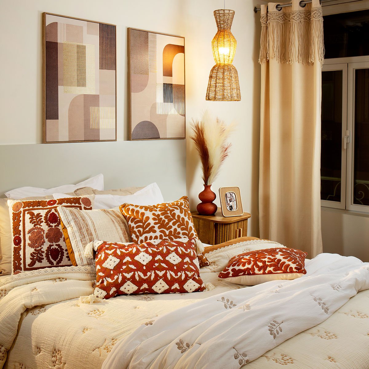 Edred&atilde;o CAPRI branco 220x240cm