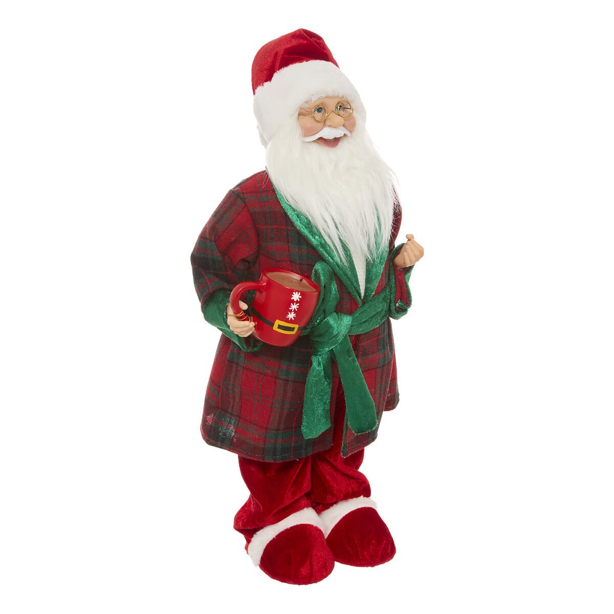 FIG. PAI NATAL 24X13X45CM ROBE VELUDO T3