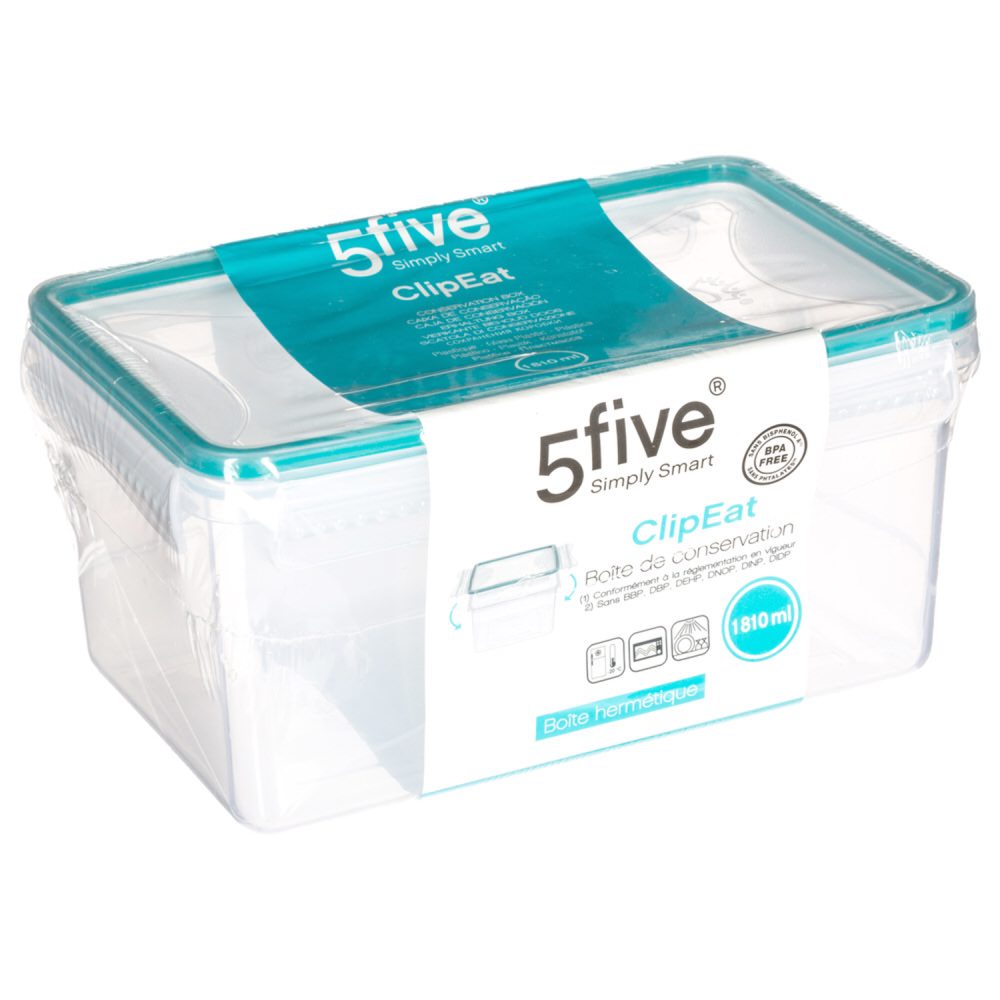 Caixa herm&eacute;tica de pl&aacute;stico 1,81l