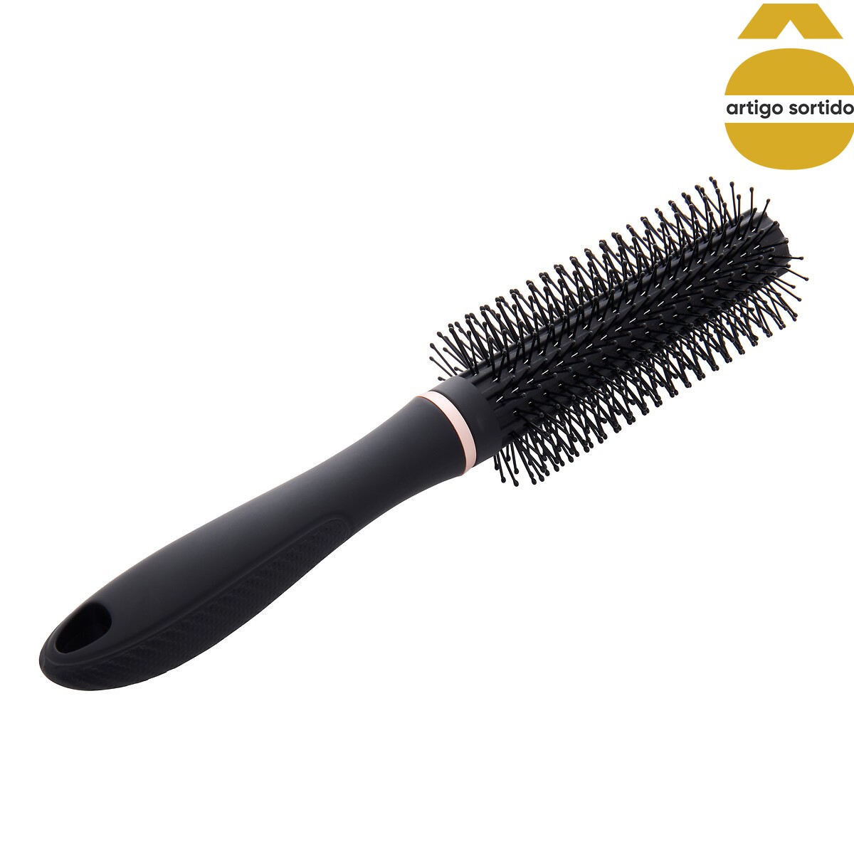 Escova de cabelo em pl&aacute;stico