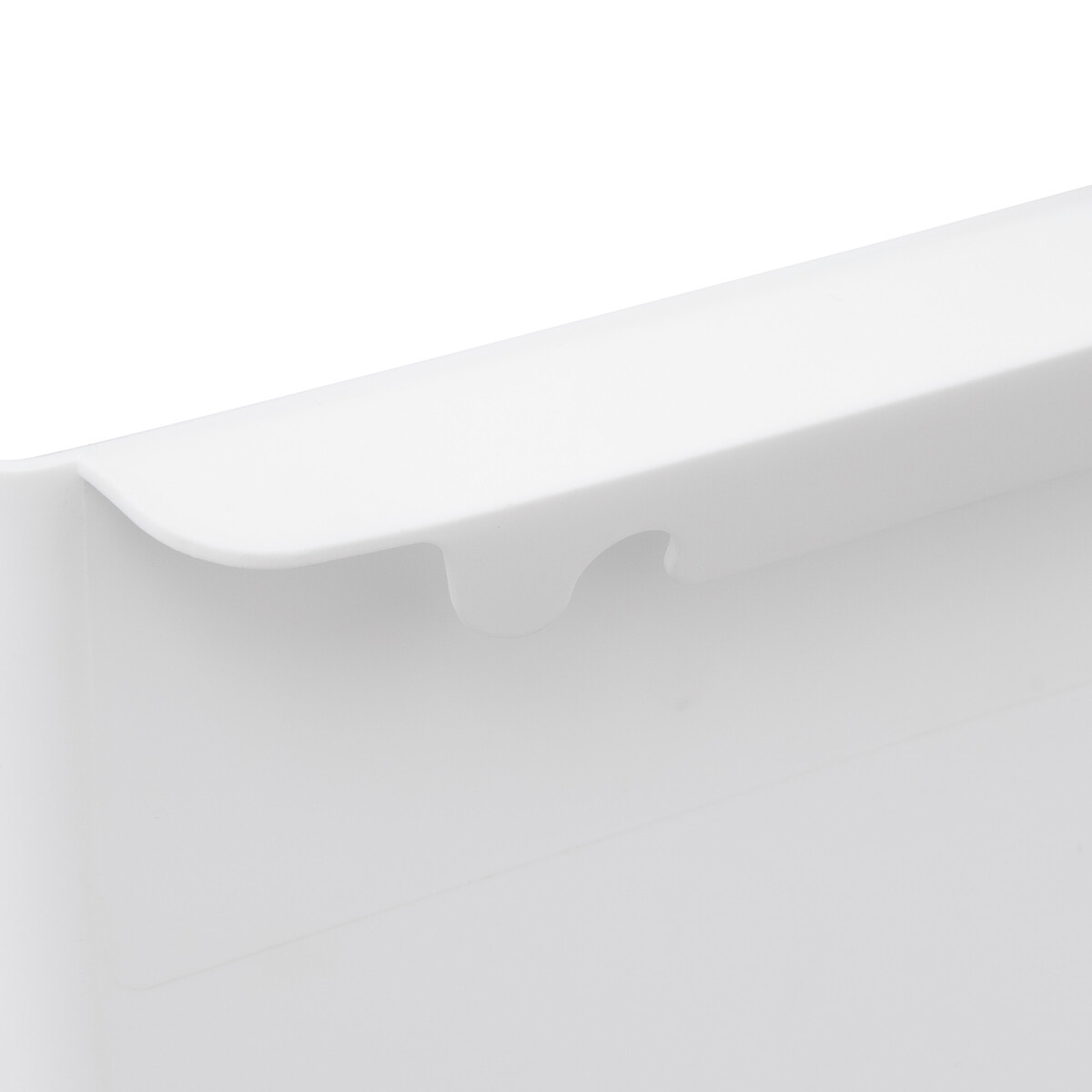 Balde do lixo extensível branco e cinza 8l