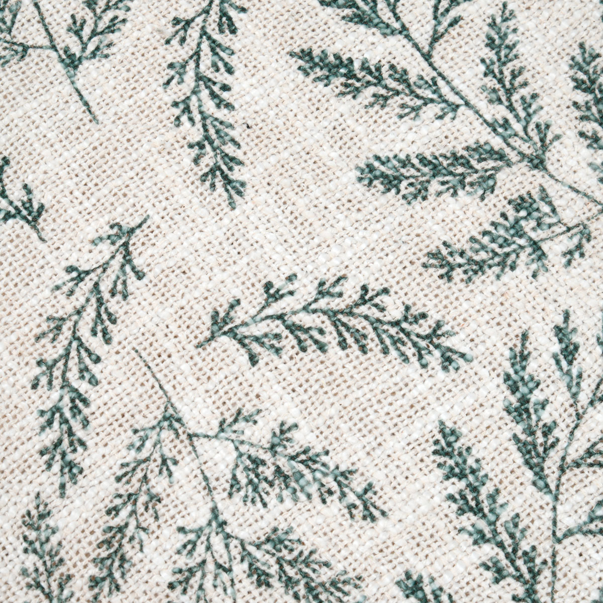 Manta ANTILLIA verde em algod&atilde;o 125x150cm