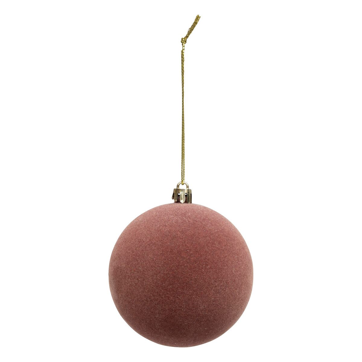 Conjunto de 9 bolas branco e rosa 8cm