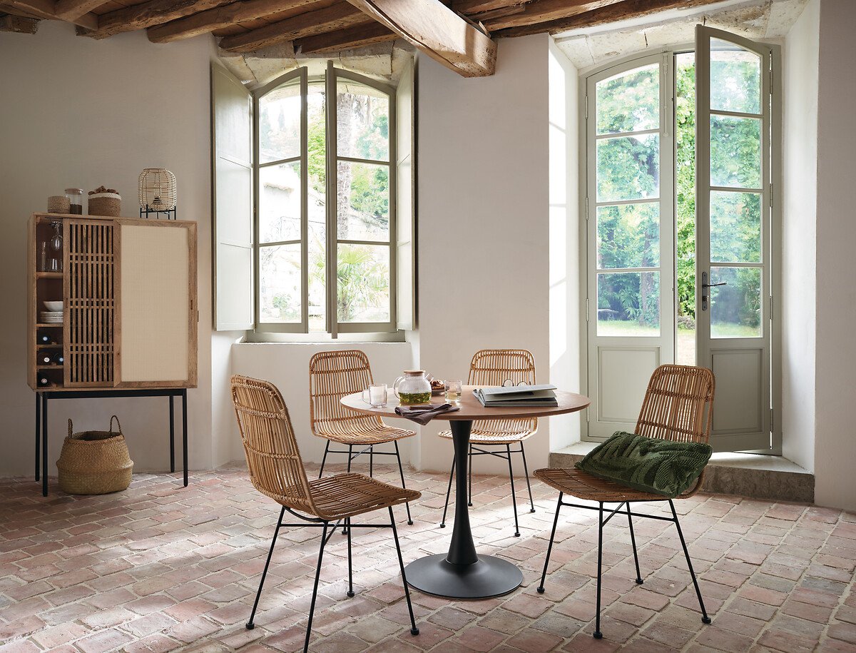 Mesa de jantar ELIAS redonda 102cm