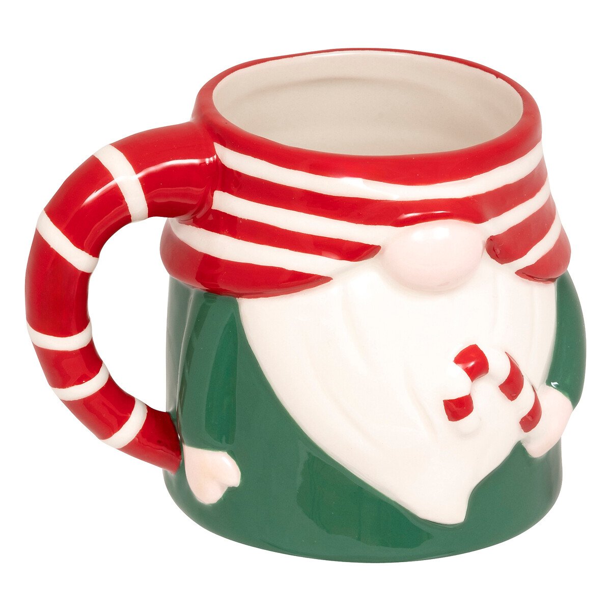 Caneca gnomo de natal em cerâmica 50cl,  Caneca gnomo de natal em cerâmica 50cl