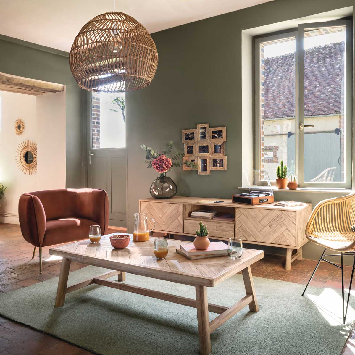 Tapete JOANNE verde 160x230cm