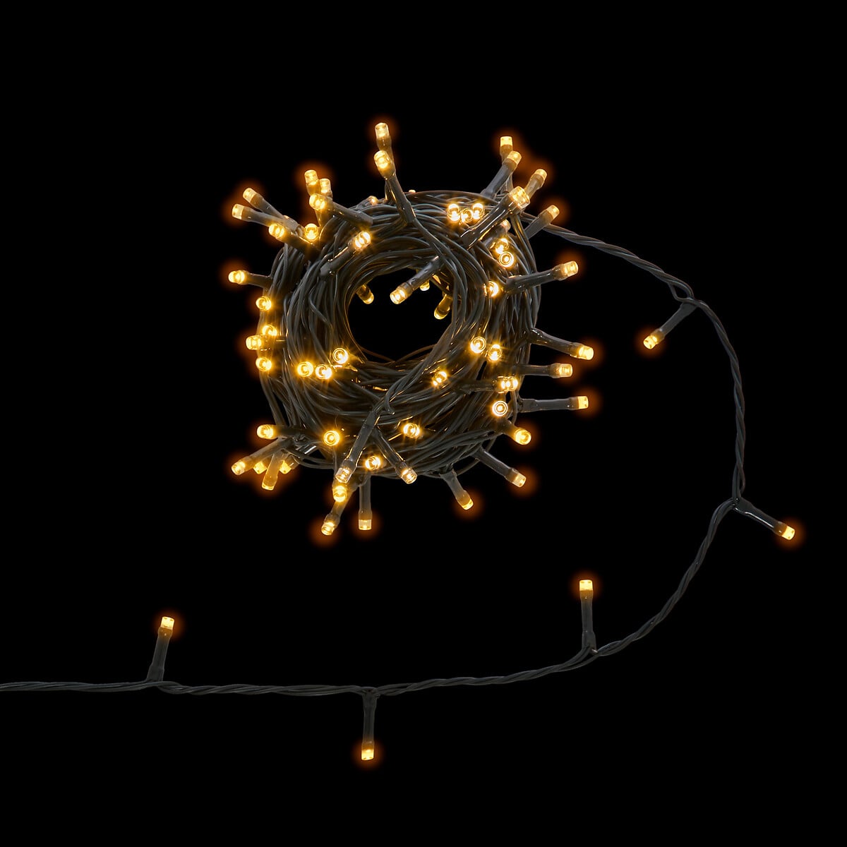 S&eacute;rie de luzes de Natal com 7,5 m