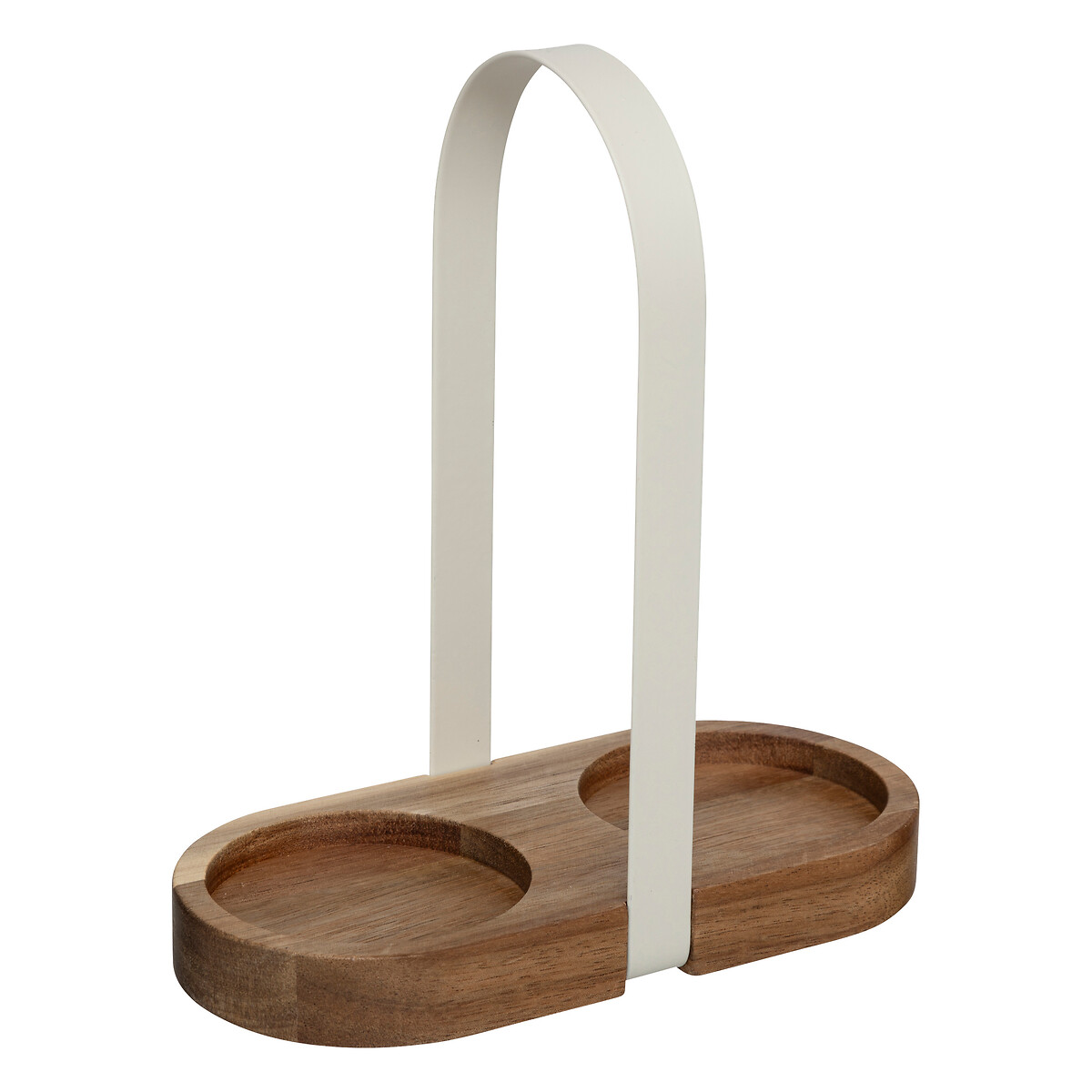 Conjunto de 2 galheteiros com suporte HARMONY