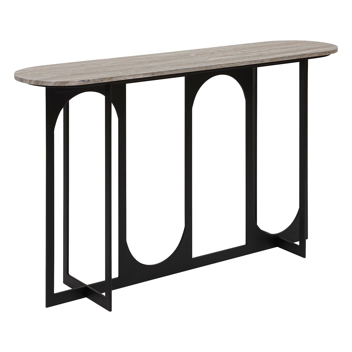 Consola TUSCO preta 140cm,  Consola TUSCO preta 140cm