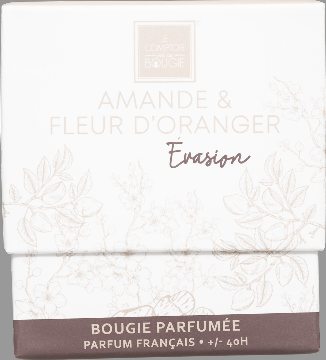 Vela perfumada flor laranjeira 190g