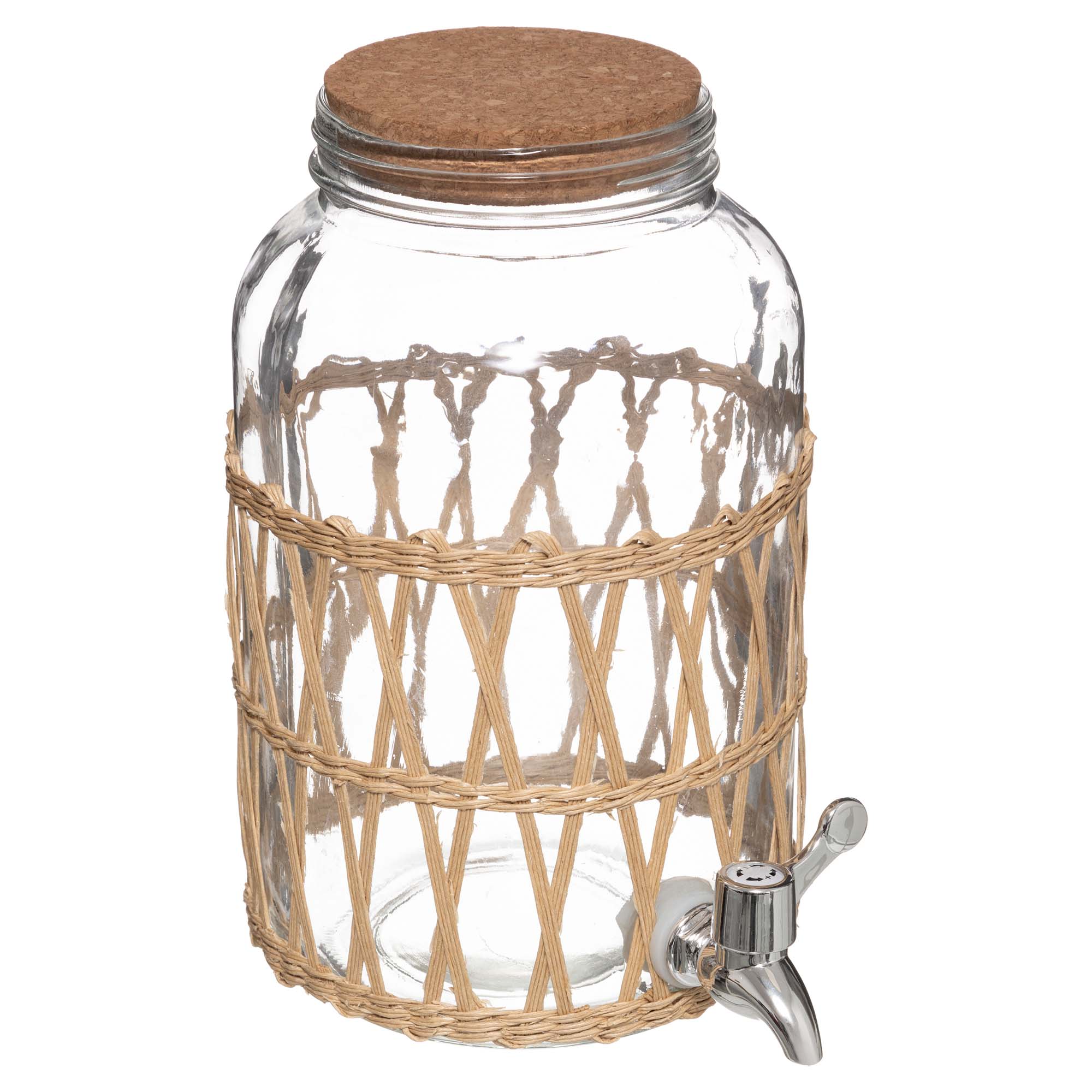 Frasco em vidro INDONESIE com torneira