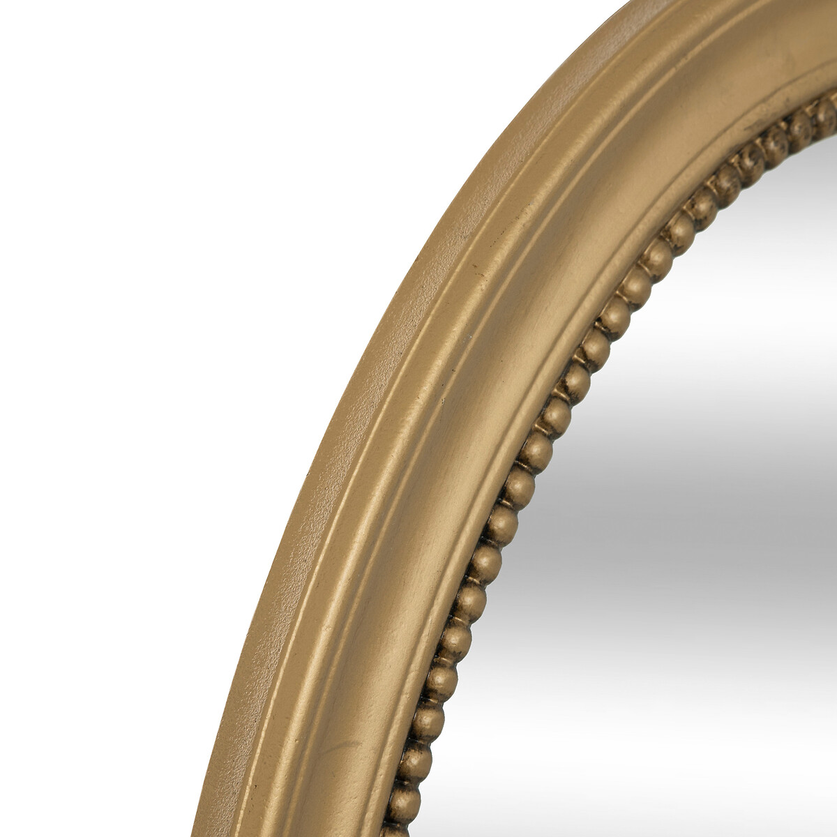 Espelho de parede VICTORIA dourado em mdf 53cm,  Espelho de parede VICTORIA dourado em mdf 53cm