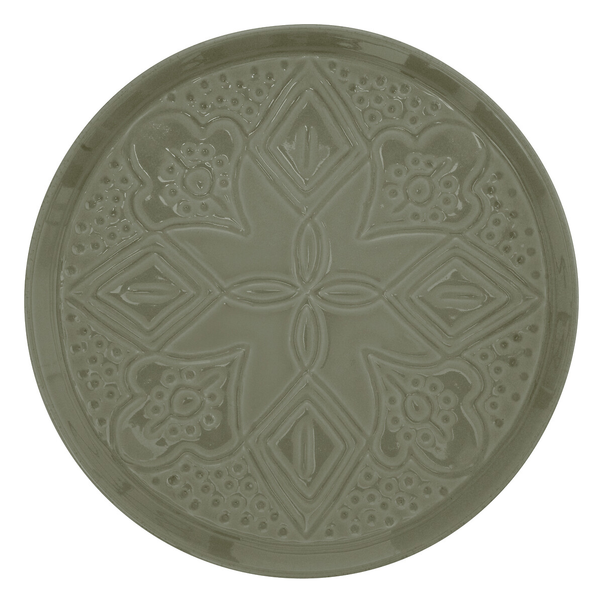 Prato de sobremesa SIENNA verde 20cm
